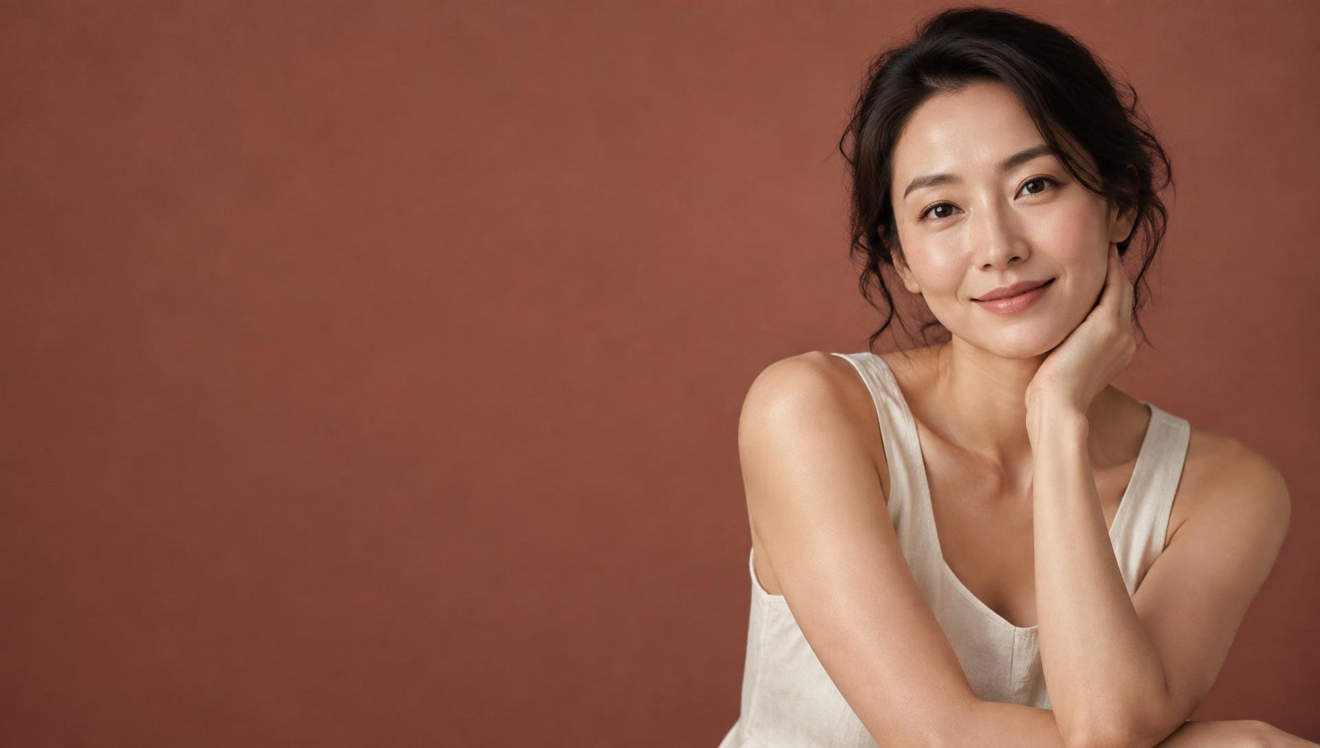 A serene wellness portrait
